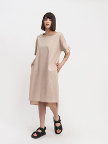 Платья Lesia модель BeigeManuk71WMNSDRSSLS Фото