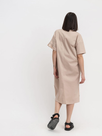 Платья Lesia модель BeigeManuk71WMNSDRSSLS Платья Lesia модель BeigeManuk71WMNSDRSSLS Фото