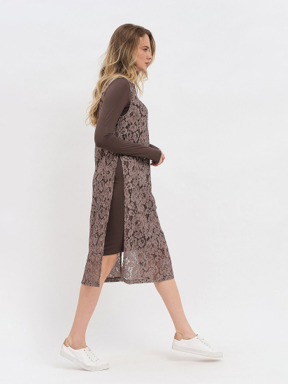 Сукні Lesia модель BrownPreto2WMNSDRSSLS — фото 3 - INTERTOP