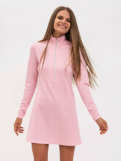 Сукні Lesia модель PinkSoliWMNSDRSSLS — фото - INTERTOP