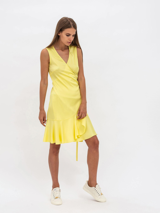 Платья Lesia модель YellowGerraWMNSDRSSLS Фото