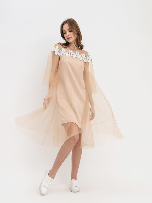 Платья Lesia модель BeigeIrminWMNSDRSSLS Фото