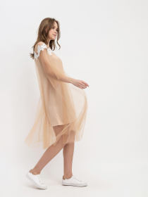 Платья Lesia модель BeigeIrminWMNSDRSSLS Платья Lesia модель BeigeIrminWMNSDRSSLS Фото