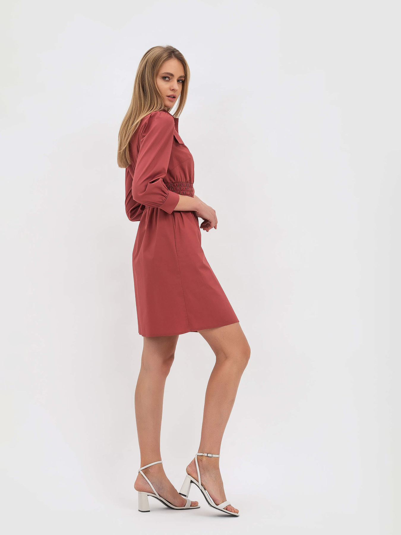 Сукні Lesia модель TerracottaDiloraWMNSDRSSLS Фото