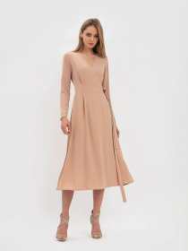 Сукні Lesia модель BeigeDeneyikWMNSDRSSLS Сукні Lesia модель BeigeDeneyikWMNSDRSSLS Фото