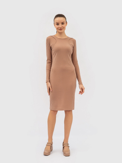 Платья Lesia модель BeigeMeyia02WMNSDRSSLS Фото