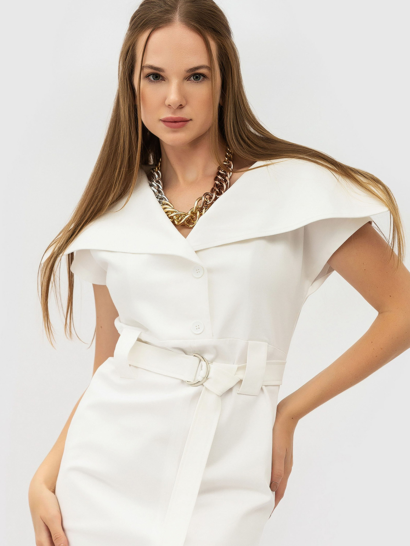 Сукні Lesia модель WhiteRoberiWMNSDRSSLS Фото