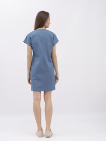 Платья Lesia модель BlueEmpiya01WMNSDRSSLS Фото