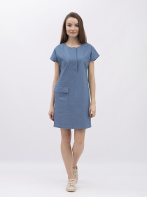 Платья Lesia модель BlueEmpiya01WMNSDRSSLS Фото