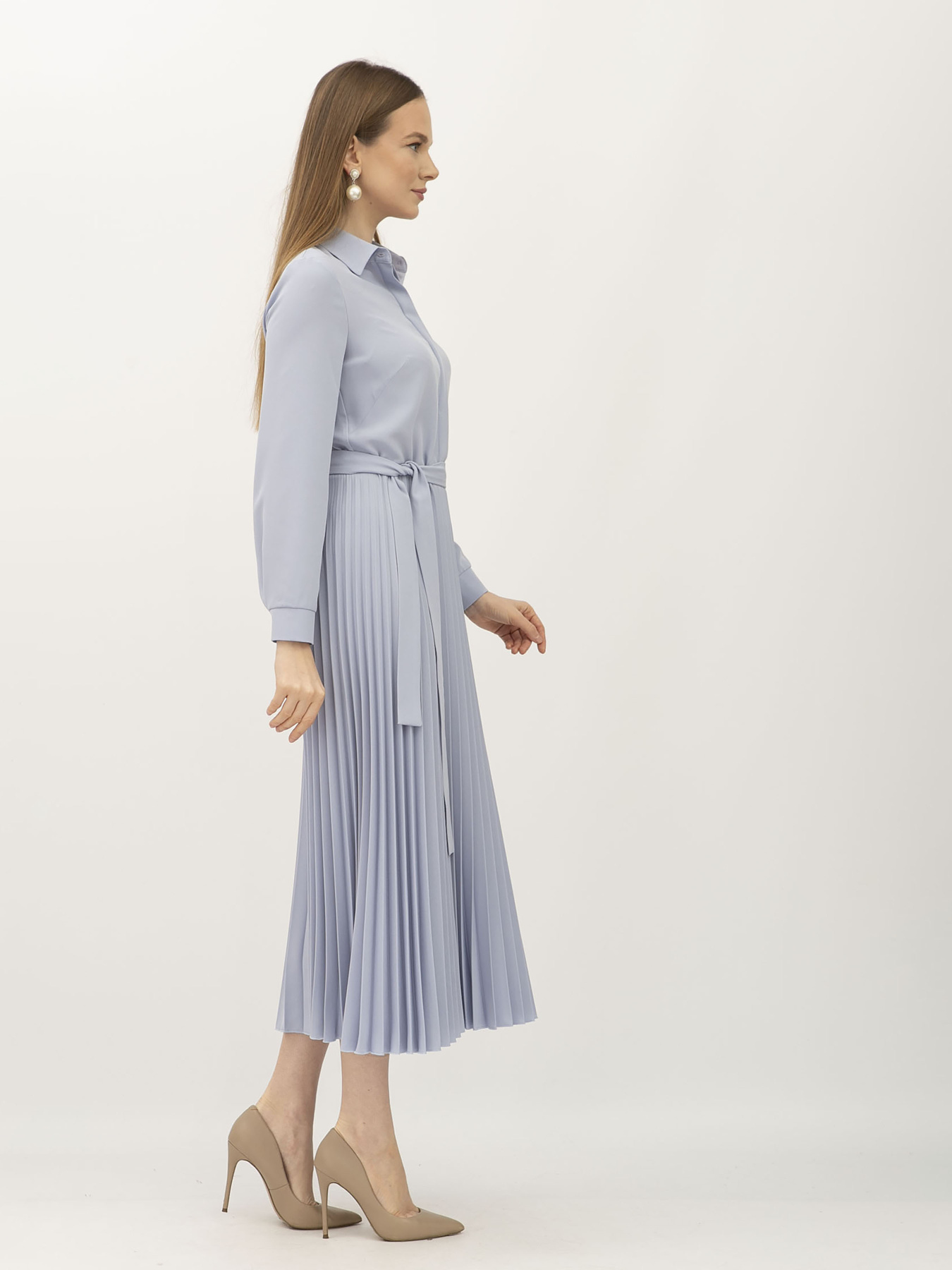 Платья Lesia модель Manid403LightBlueWMNSDRSSLS Фото