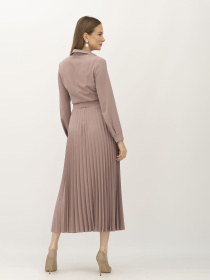 Платья Lesia модель Manid404BrownWMNSDRSSLS Фото