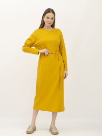 Платья Lesia модель Mioto1MustardWMNSDRSSLS Фото