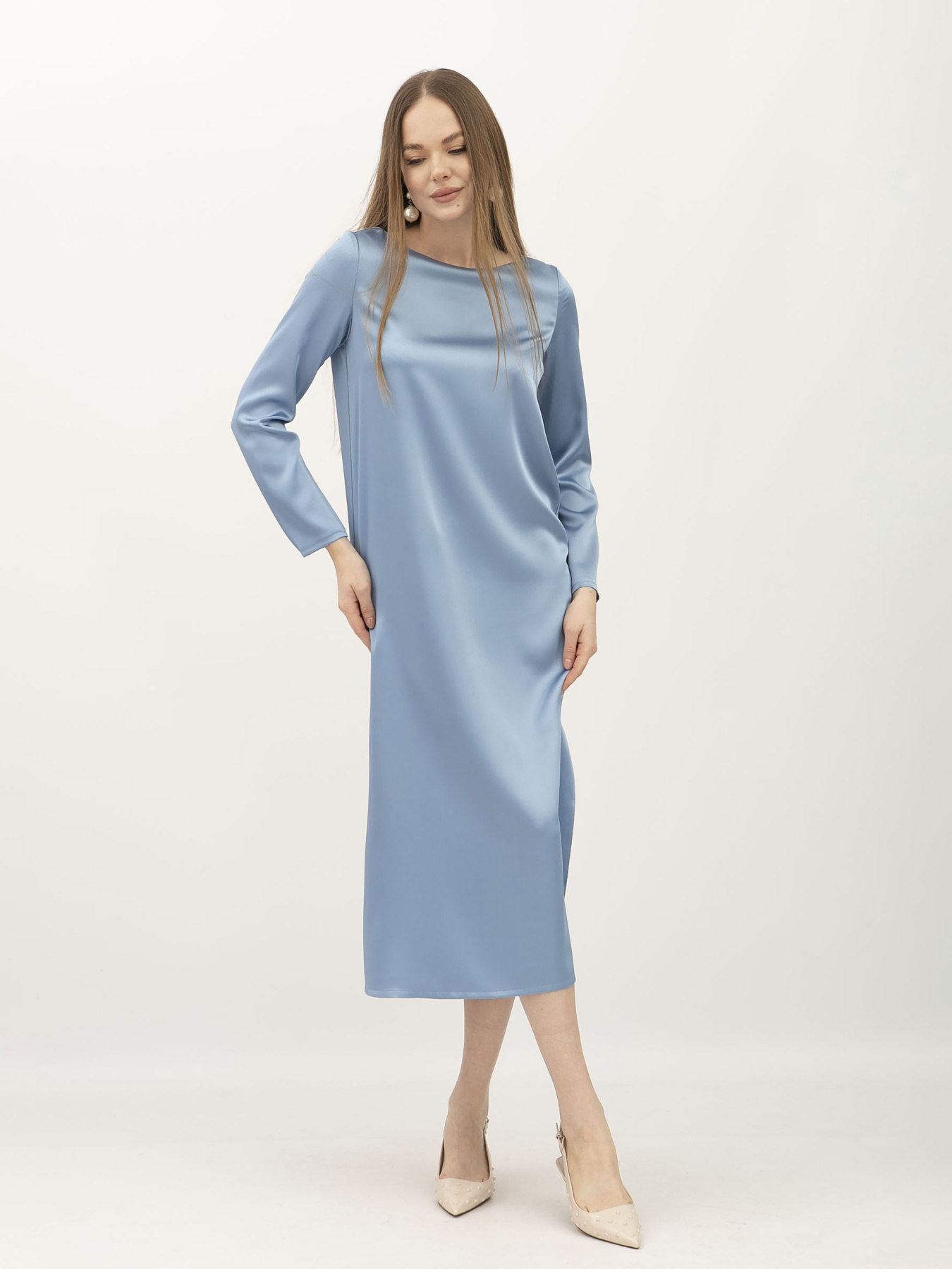 Сукні Lesia модель Ameli01BlueWMNSDRSSLS Фото