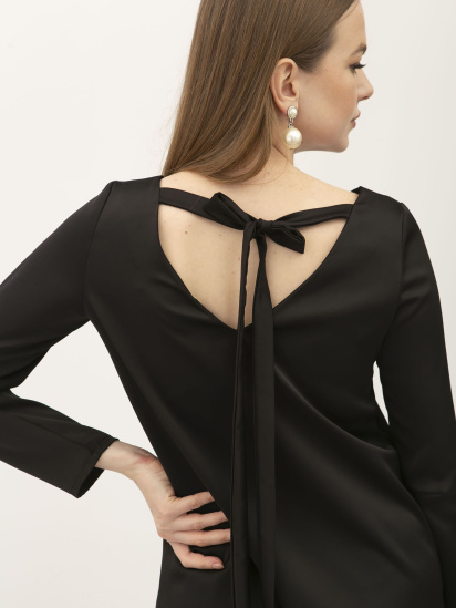 Сукні Lesia модель Ameli03BlackWMNSDRSSLS — фото 4 - INTERTOP