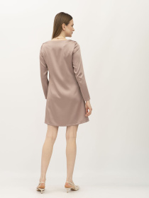 Сукні Lesia модель Leli02BeigeWMNSDRSSLS Сукні Lesia модель Leli02BeigeWMNSDRSSLS Фото