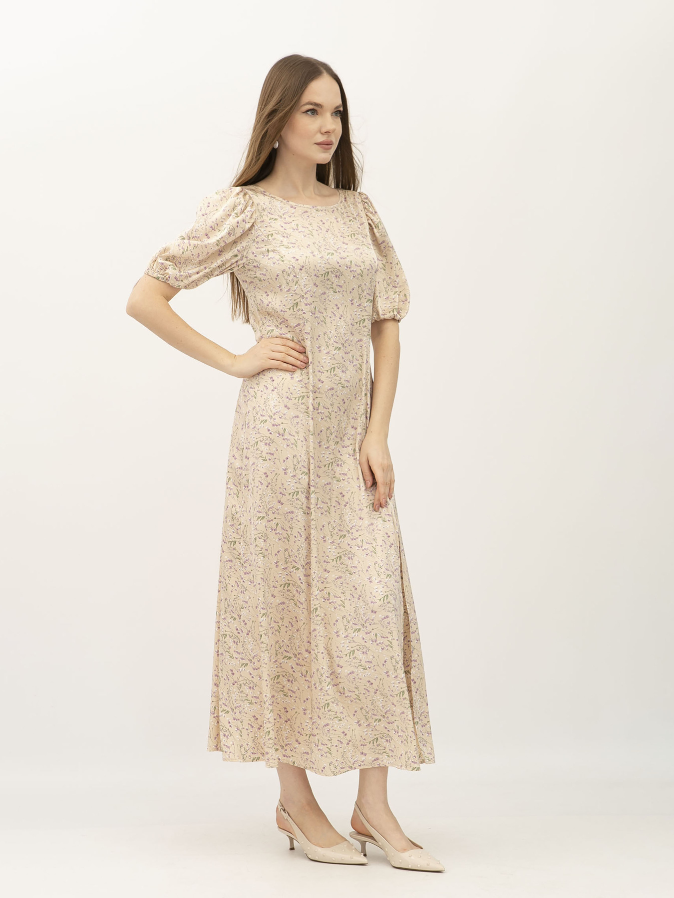 Платья Lesia модель Vaness03BeigeWMNSDRSSLS Фото