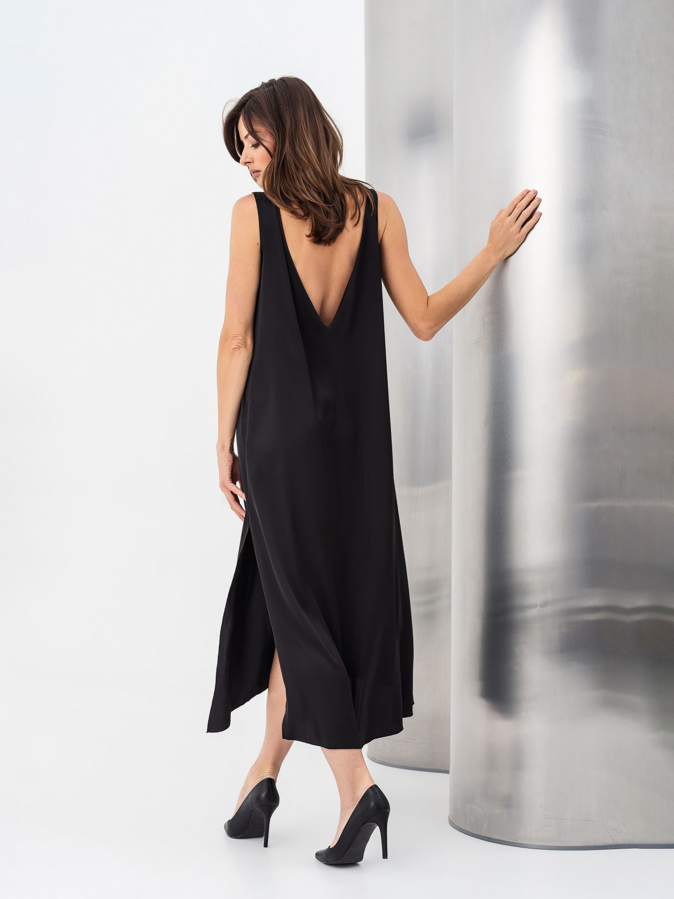 Платья Lesia модель NejinBlackWMNSDRSSLS Фото