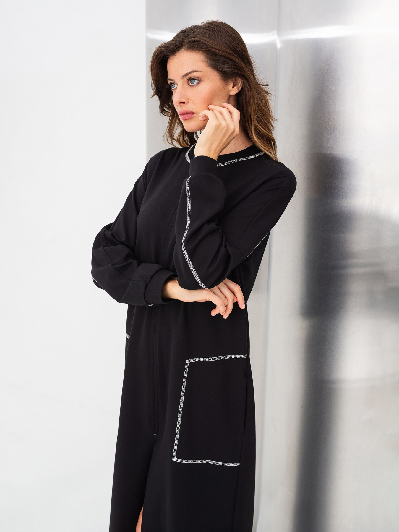 Сукні Lesia модель FarisaBlackWMNSDRSSLS Фото