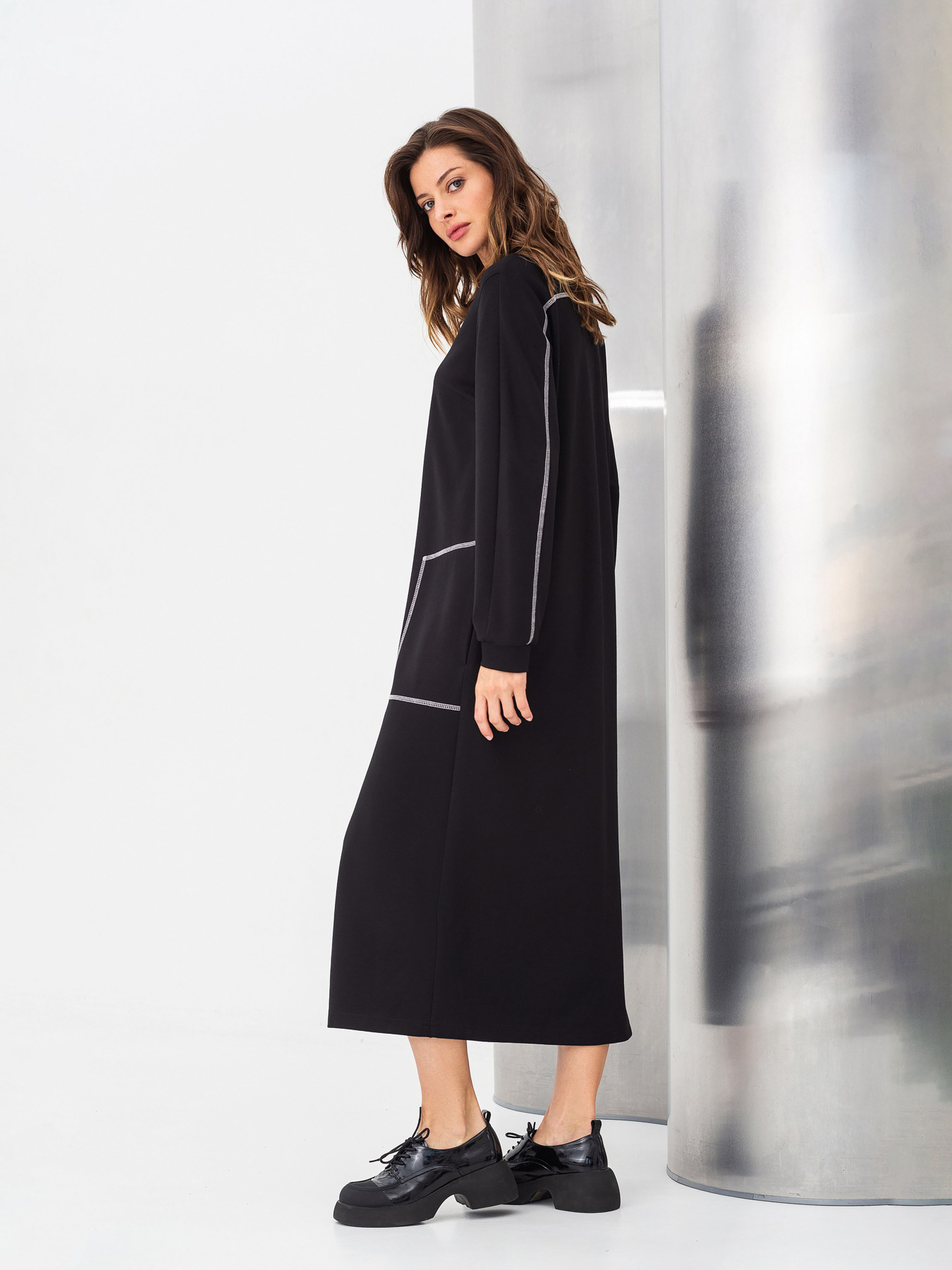 Платья Lesia модель FarisaBlackWMNSDRSSLS Фото