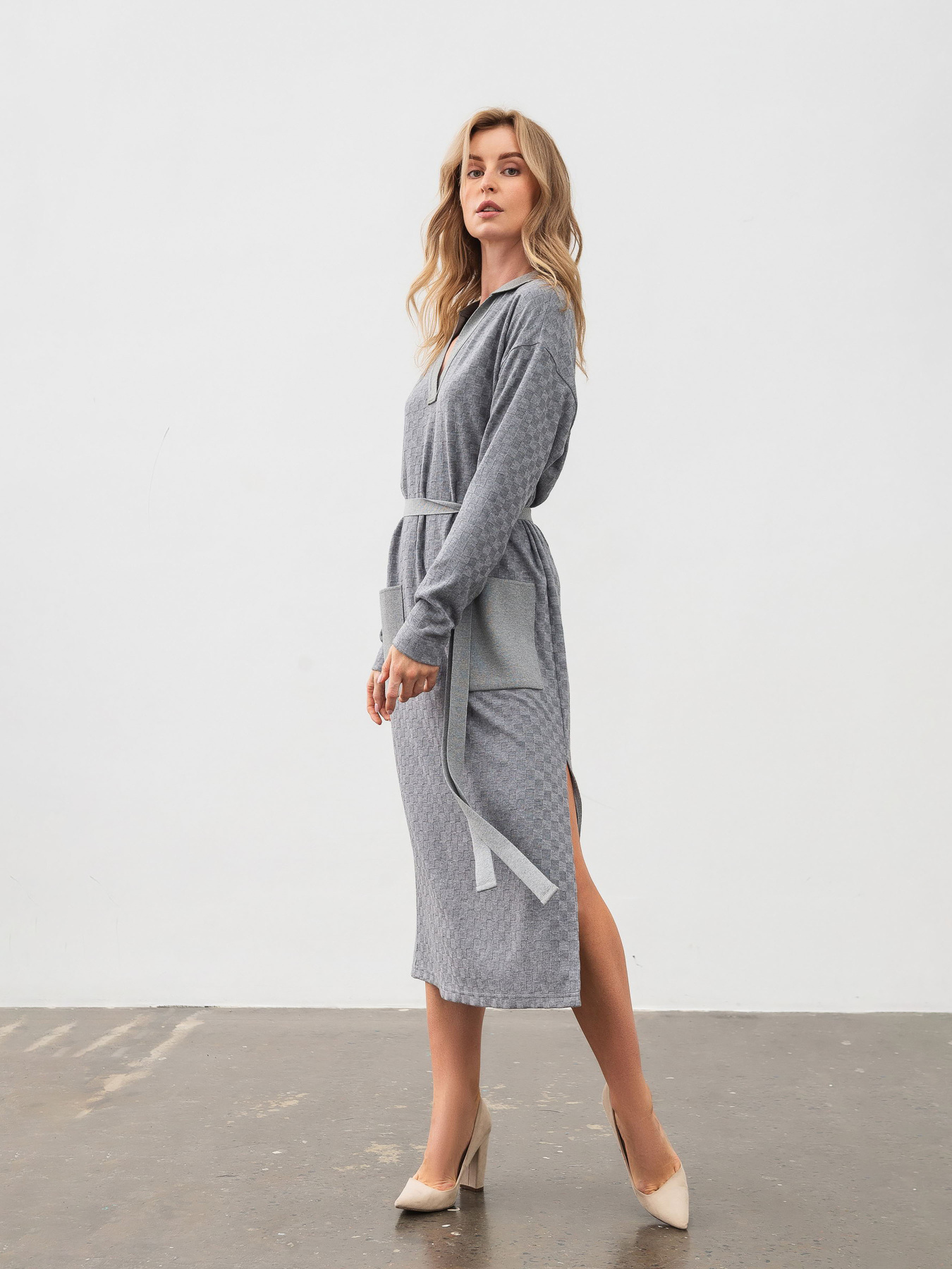 Платья Lesia модель VendaGreyWMNSDRSSLS Фото