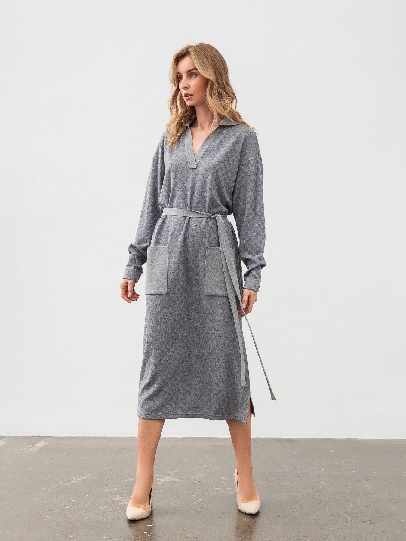 Платья Lesia модель VendaGreyWMNSDRSSLS Фото