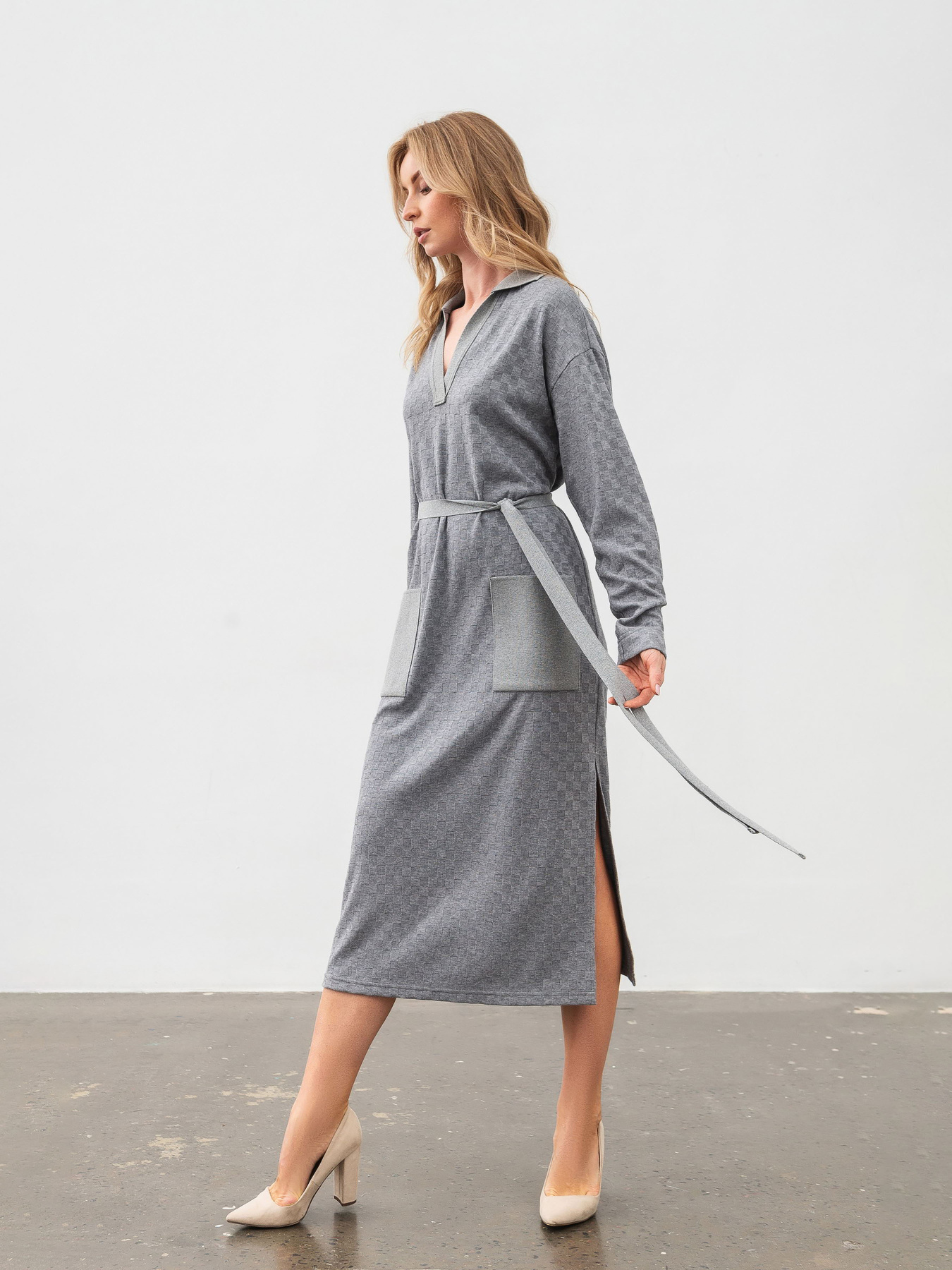 Платья Lesia модель VendaGreyWMNSDRSSLS Фото