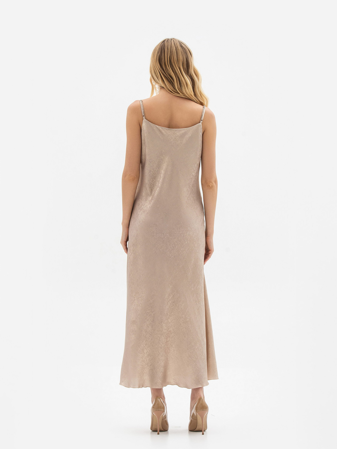 Платья Lesia модель Grayan3008GoldWMNSDRSSLS Фото