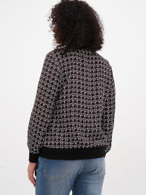 Блуза Sassofono модель A271-SC-3508_черный_бежевый Блуза Sassofono модель A271-SC-3508_черный_бежевый Фото