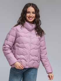 Демисезонная куртка VIVA WEAR модель 82403-pink Фото