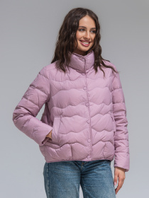 Демисезонная куртка VIVA WEAR модель 82403-pink Фото