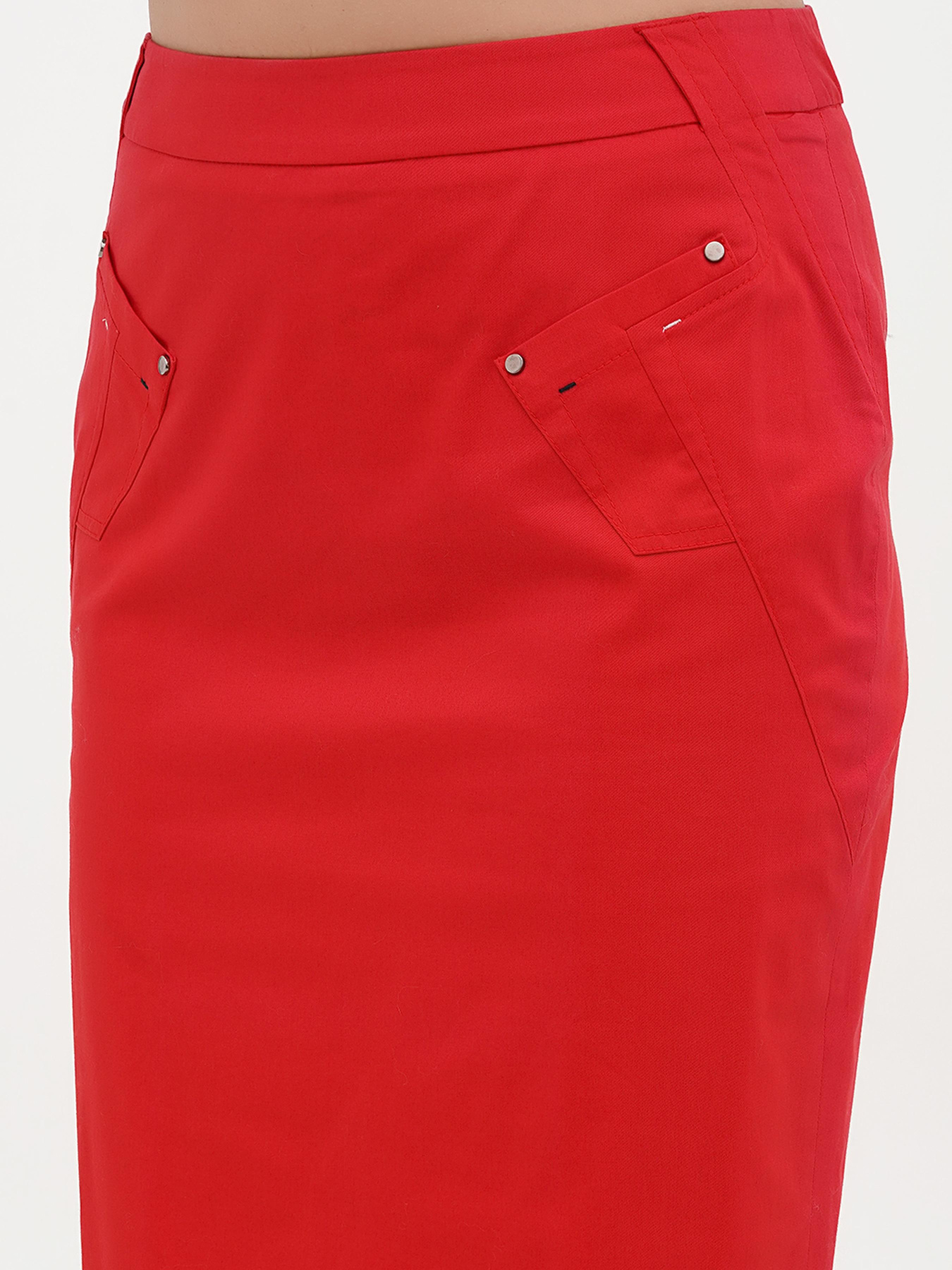 Спідниця міні Sassofono модель A271-SC-3504_красный Фото