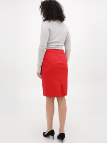 Спідниця міні Sassofono модель A271-SC-3504_красный Фото