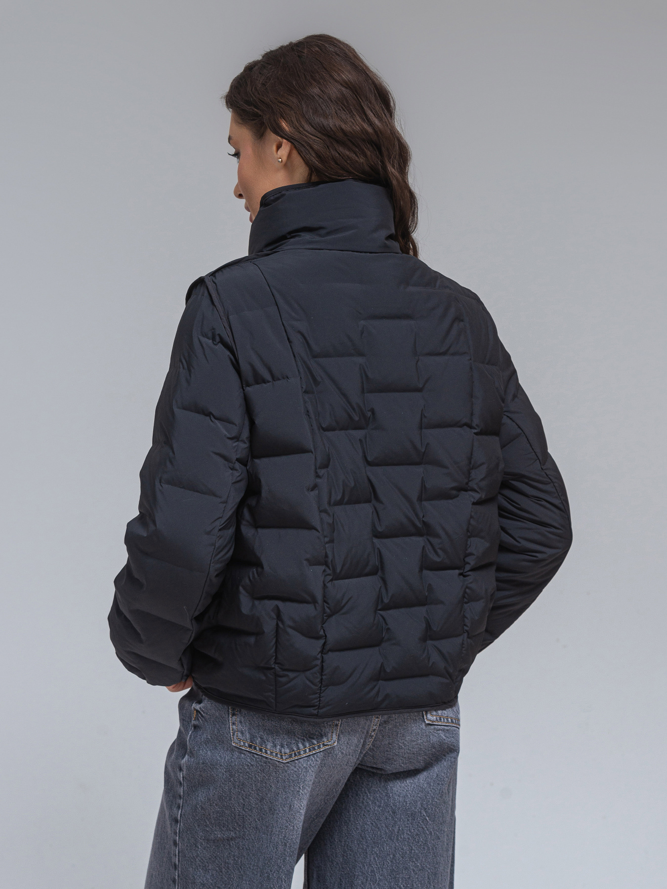 Демісезонна куртка VIVA WEAR модель 24-black Фото