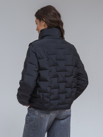 Демісезонна куртка VIVA WEAR модель 24-black Фото