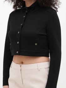 Кардиган Sassofono модель A271-SF-1293_черный Фото