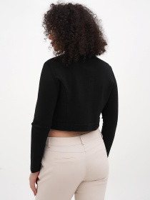 Кардиган Sassofono модель A271-SF-1293_черный Фото