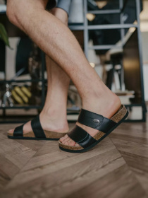 Шлепанцы Grubin модель gr-59405_black Фото