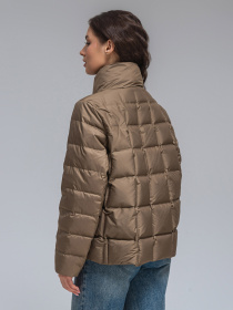 Демісезонна куртка VIVA WEAR модель 6537-brown Фото