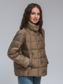 Демисезонная куртка VIVA WEAR модель 6537-brown Фото