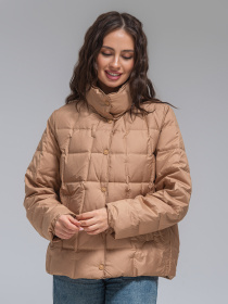 Демисезонная куртка VIVA WEAR модель 6537-beige Фото