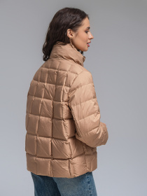 Демісезонна куртка VIVA WEAR модель 6537-beige Фото