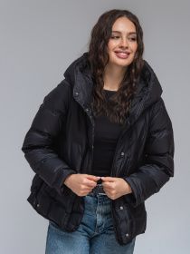 Демісезонна куртка VIVA WEAR модель 8856-black Фото