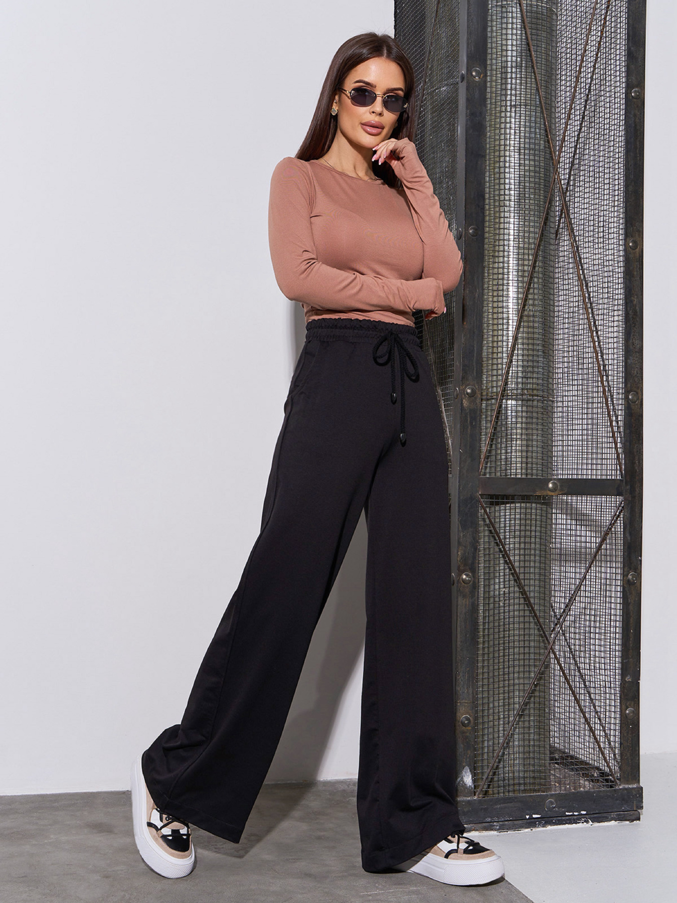 Штаны спортивные ISSA Plus модель 15045_черный Фото