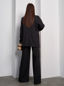 Діловий костюм ISSA Plus модель 15051_черный Фото