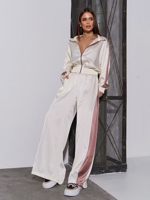 Костюм ISSA Plus модель 15054_молочный Фото