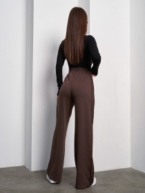 Спортивні штани ISSA Plus модель 15055_коричневый Фото