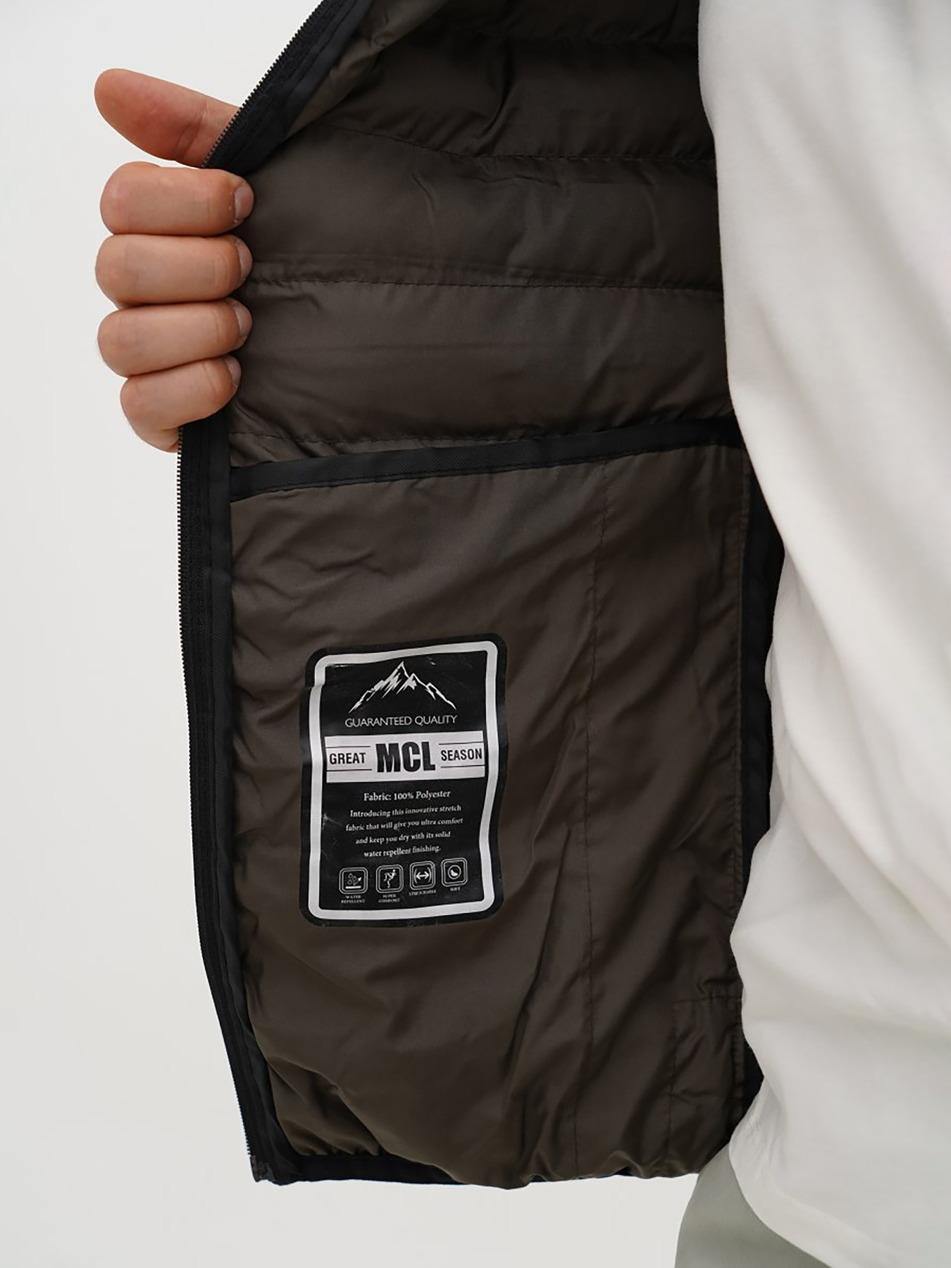 Жилет с утеплителем Trend Collection модель TC12739KhakiZHLTDMMN Фото