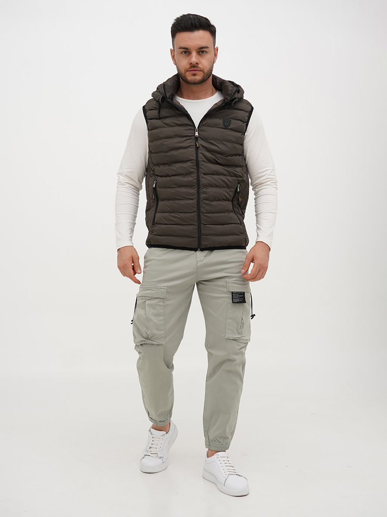 Утепленный жилет Trend Collection модель TC12739KhakiZHLTDMMN Фото