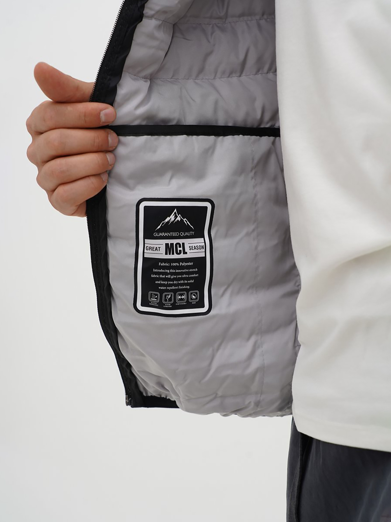 Жилет з утеплювачем Trend Collection модель TC12738LightGreyZHLTDMMN Фото