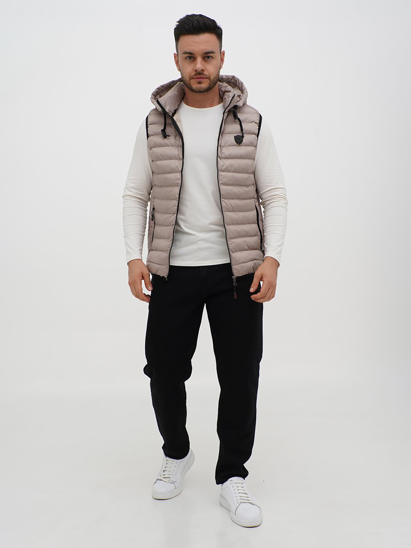 Утепленный жилет Trend Collection модель TC12737BeigeZHLTDMMN Фото